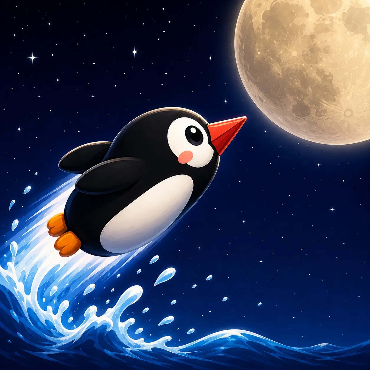 Penguin Space Program game icon